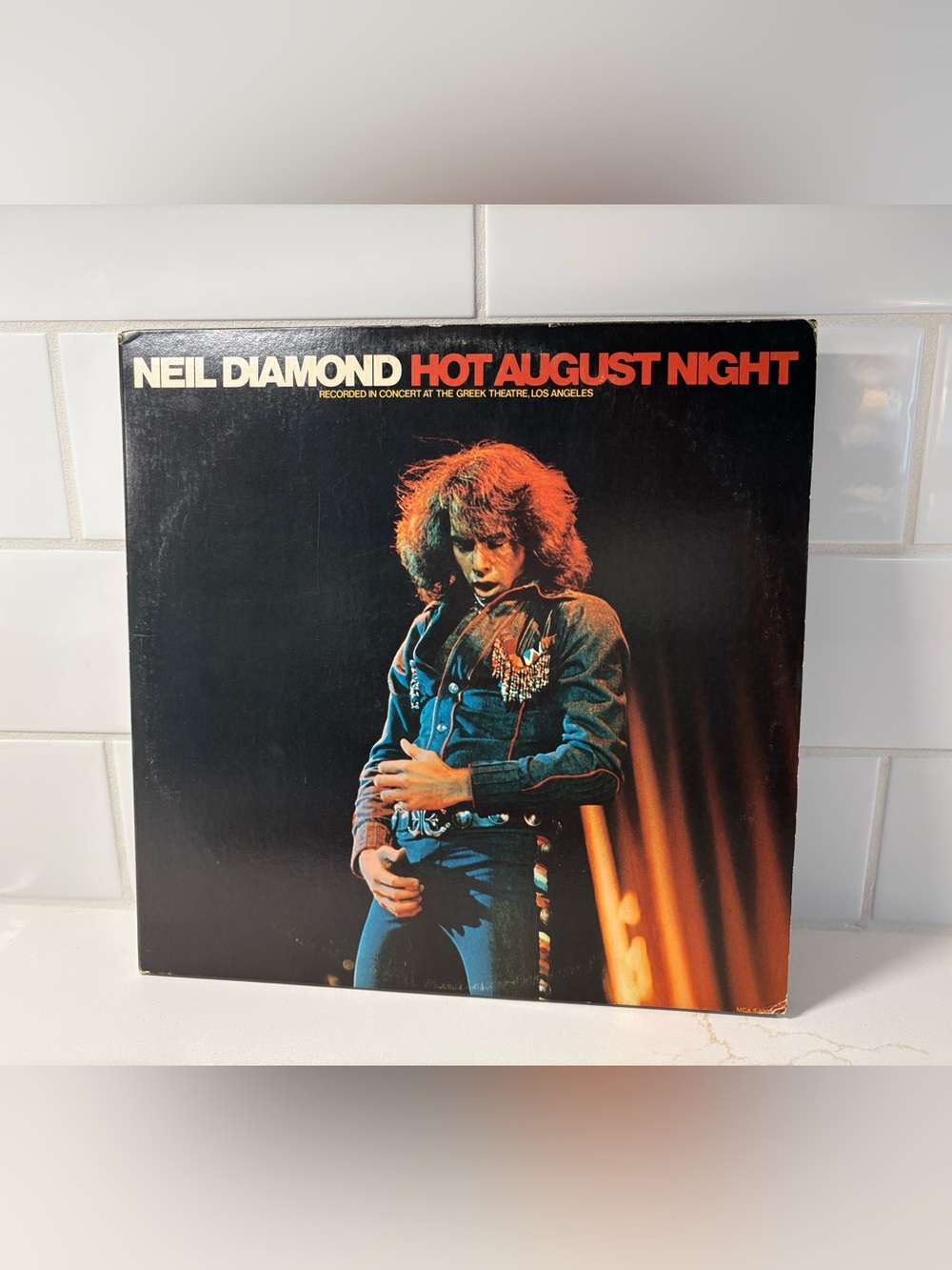 NEIL DIAMOND 1972 Hot August Night - Vintage Vinyl LP Album
